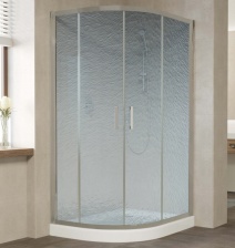 Душевой уголок Vegas Glass ZS-F 110*90 07 02 профиль матовый хром, стекло шиншилла