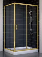 Душевой уголок Vegas Glass ZP+ZPV 100*90 09 01 стекло прозрачное, 100x90