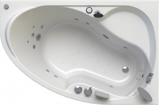 Акриловая ванна Radomir Амелия Специальный Chrome 160x105 правая