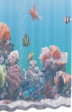 Штора для ванной Iddis Pacific Ocean