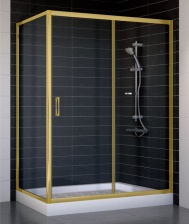 Душевой уголок Vegas Glass ZP+ZPV 140*70 09 01 стекло прозрачное, 140x70