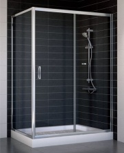 Душевой уголок Vegas Glass ZP+ZPV 130*70 08 01 стекло прозрачное, 130x70