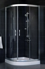 Душевой уголок Vegas Glass ZS-F 80*120 08 01 стекло прозрачное, 80х120