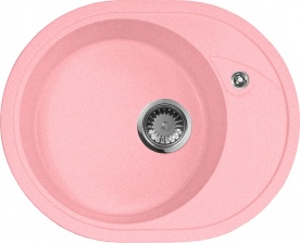 Мойка кухонная AquaGranitEx M-18l розовая