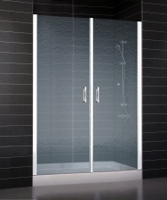 Душевая дверь в нишу Vegas Glass E2P 0090 01 02 стекло шиншилла, 90