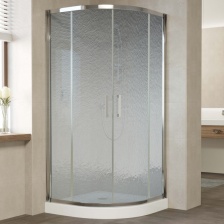 Душевой уголок Vegas Glass ZS 0100 08 02 профиль глянцевый хром, стекло шиншилла