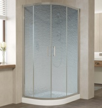 Душевой уголок Vegas Glass ZS-F 90*80 07 02 профиль матовый хром, стекло шиншилла