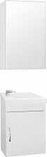Мебель для ванной Style Line Эко Стандарт №1 40 подвесная, белая