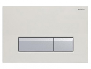 Кнопка смыва Geberit Sigma 40 115.600.SI.1 с системой удаления запахов