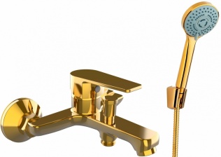 Смеситель Orange Loop M26-100Gold для ванны с душем