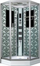 Душевая кабина Niagara Lux 7717W хром, металлик