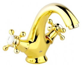 Смеситель Timo Nelson 1911F Gold для раковины