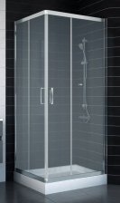 Душевой уголок Vegas Glass ZA 0080 08 10 стекло сатин, 80x80