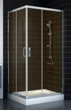 Душевой уголок Vegas Glass ZA 0090 08 05 стекло бронза, 90x90