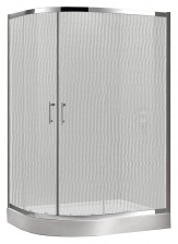 Душевой уголок Cezares Eco RH-2-120/90-P-Cr стекло punto