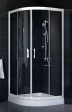 Душевой уголок Vegas Glass ZS 0100 01 01 стекло прозрачное, 100