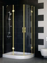 Душевой уголок Vegas Glass AFS-F 100*80 09 01 L стекло прозрачное, 100x80