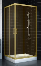 Душевой уголок Vegas Glass ZA-F 80*90 09 05 стекло бронза, 80x90