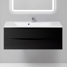 Тумба для комплекта BelBagno Marino 120 nero lucido