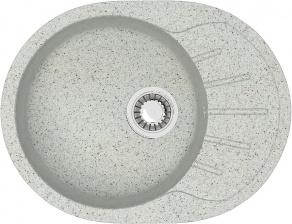 Мойка кухонная ZETT lab. T010Q010 светло-серая