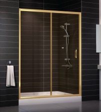 Душевая дверь в нишу Vegas Glass ZP 0150 09 05 стекло бронза, 150