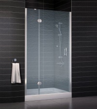 Душевая дверь в нишу Vegas Glass AFP 0100 08 02 L стекло шиншилла, 100