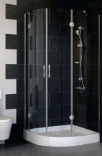 Душевой уголок Vegas Glass AFS-F 100*90 07 01 R стекло прозрачное, 100x90