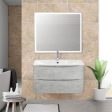 Мебель для ванной BelBagno Acqua 100 cemento verona grigio
