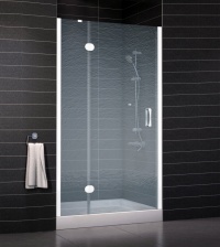 Душевая дверь в нишу Vegas Glass AFP 0100 01 02 L стекло шиншилла, 100