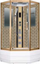 Душевая кабина Niagara Lux 7798G золото
