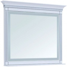 Зеркало Aquanet Селена 120 белое, серебро