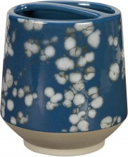 Стакан Creative Bath Indigo Blossoms IND60BLU для зубных щеток
