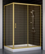 Душевой уголок Vegas Glass ZP+ZPV 130*90 09 05 стекло бронза, 130x90