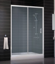Душевая дверь в нишу Vegas Glass ZP 0140 01 10 стекло сатин, 140