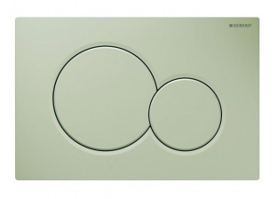 Кнопка смыва Geberit Sigma 01 зеленый Agais
