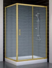 Душевой уголок Vegas Glass ZP+ZPV 110*90 09 02 стекло шиншилла, 110x90
