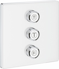 Переключатель потоков Grohe Grohtherm SmartControl 29158LS0 на 3 позиции, moon white