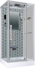 Душевая кабина Niagara Lux 7714W хром, металлик