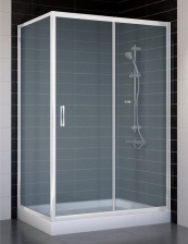 Душевой уголок Vegas Glass ZP+ZPV 120*70 01 10 стекло сатин, 120x70