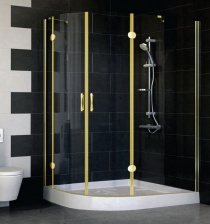 Душевой уголок Vegas Glass AFS-F 120*110 09 01 R стекло прозрачное, 120x110