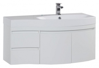Тумба для комплекта Aquanet Опера 2-115  белая R