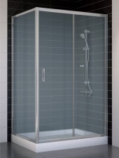 Душевой уголок Vegas Glass ZP+ZPV 110*80 07 10 стекло сатин, 110x80