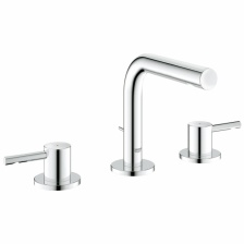 Смеситель для раковины Grohe Essence с донным клапаном и низким изливом