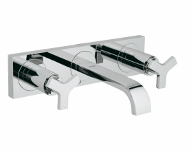 Смеситель для раковины GROHE Allure верхняя монтажная часть, 3 отверстия