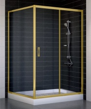 Душевой уголок Vegas Glass ZP+ZPV 120*100 09 01 стекло прозрачное, 120x100