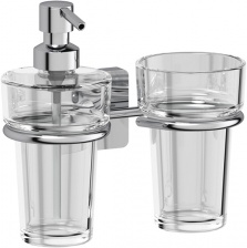 Стакан Ellux Avantgarde AVA 007-C05 с дозатором