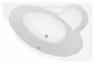 Акриловая ванна Cersanit Kaliope 153 R (без панели, без опоры)