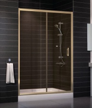 Душевая дверь в нишу Vegas Glass ZP 0135 05 05 стекло бронза, 135