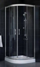Душевой уголок Vegas Glass ZS 0080 07 01 стекло прозрачное, 80