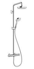 Душевая стойка Hansgrohe Croma Select S 180 2jet  с термостатом